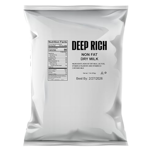 DEEP RICH Nonfat Dry Milk 1 lb
