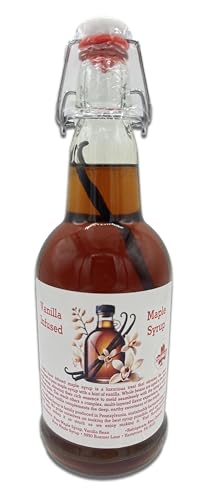 Vanilla Infused Nova Maple Syrup - Pint (16 Fl Oz)
