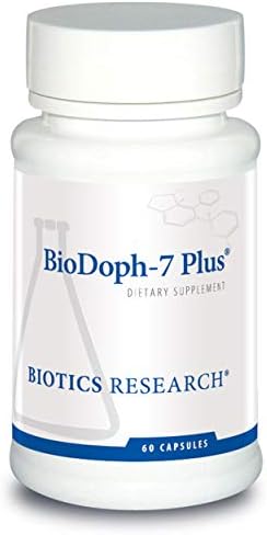 Biotics Research BioDoph7 Plus Prebiotics Probiotics for Women/Men - 400 mg - Daily Probiotic Promotes Digestive Health, Gut Health