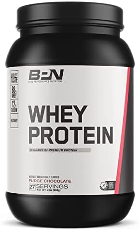 BARE PERFORMANCE NUTRITION, BPN Whey Protein + Casein Protein Powder Blend, Vanilla, 25g Protein per Serving Supports Lean Muscle Recovery