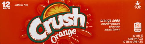 Crush Orange Soda, 12 fl oz (pack of 12)