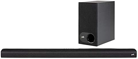 Polk Audio Signa S2 Ultra-Slim Sound Bar for Smart TV with Subwoofer