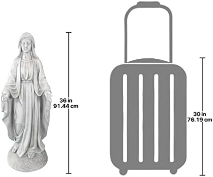 Design Toscano Madonna of Notre Dame Garden Statue: Grand