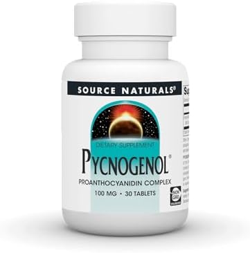 Source Naturals Pycnogenol 100 mg Proanthocyanidin Complex - 60 Tablets