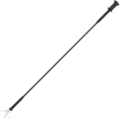Housolution Grabber Tool Magnetic, Bendable Reacher with LED Lights, Blue