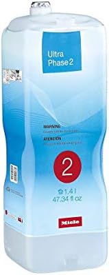 Miele UltraPhase 1 & 2, 2-Component Detergent for Whites/Colors Aqua Fragrance (2, UltraPhase 1 & 2)