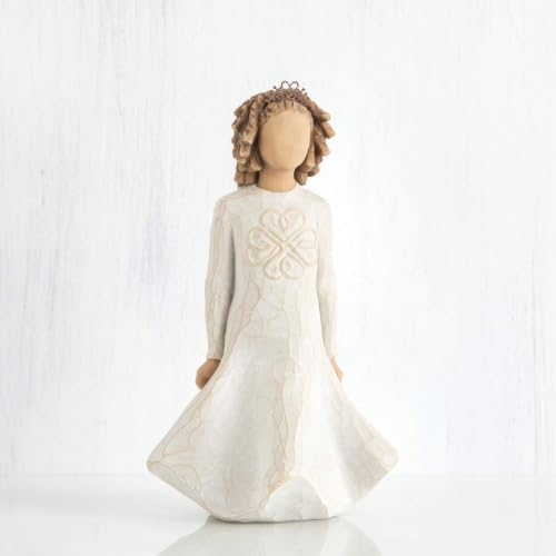 Willow Tree Lavender Grace, Sculpted Hand-Painted Figure | Cast from a Susan Lordi Original Carving, Thoughtful Keepsake Gift for Loved Ones, Celebrations and Moments of Comfort