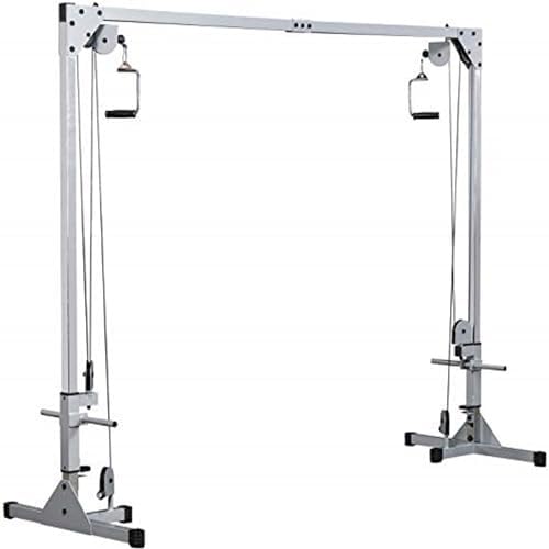Body-Solid Best Fitness Functional Trainer Cable Machine, Full Body Workout Weight Stacks, Chest and Shoulder Exercise Home Gym LAT Pulldown Machines with 190lb Weights Stack