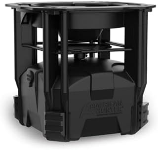 American Hunter 5-Gallon Nesting Hopper w/ECON Digital Feeder Kit - Adjustable Durable Deer Wild Game Hunting Attraction Automatic Feeding Station