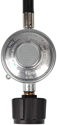 CAMPLUX 5 Ft Propane Regulator Hose, Replacement Part for Outdoor Gas Water Heater, 3/8" Female Flare Nut Max 80,000 BTU