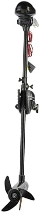 Newport X-Series 55lb Thrust Transom Mounted Saltwater Electric Trolling Motor w/LED Battery Indicator (36" Shaft)
