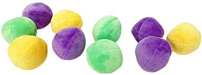 Midlee Hide a Ball Puzzle Dog Toy with 10 Plush Squeaker Balls (Small) | Interactive, Boredom Buster, Play Pet Squeaky