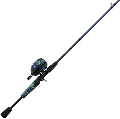 Zebco Roam Spincast Reel and Fishing Rod Combo