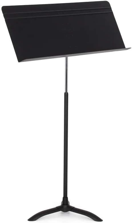 Manhasset Fourscore Music Stand – Extra-Wide 32" Desk for Large Scores & Ensembles – Durable Aluminum, Friction Height Adjust