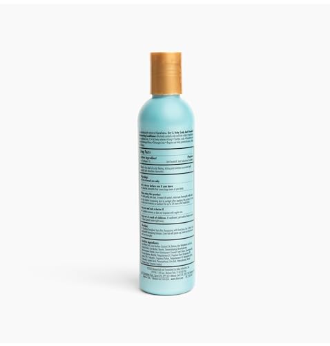 KeraCare Dry & Itchy Moisturizing Conditioner 8 oz - With Flax Seed Extract, Coconut Oil and Aloe Leaf Juice - Effective Against Dandruff