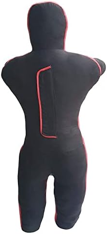 MMA Grappling Punching Dummy for Kids Combat Sports BJJ jiu Jitsu Judo Karate Taekwondo Wrestling Buddies Tackling and Boxing Dummies (47" / 4 Feet) - UNFILLED