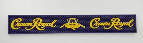 Crown Royal Rail Runner Bar Mat - Purple and Gold