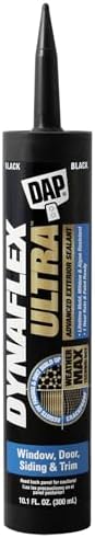 DAP Dynaflex Ultra Advanced Exterior Sealant, Black, 10.1 Oz (7079818220)