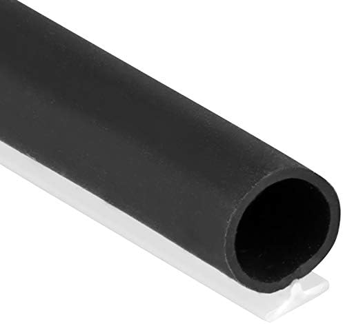 T-Slot Mount Window Weatherstrip Seal 5/16" Bulb Bubble for 3/16" Slot Receptacle 3 Colors & 5 Length Options (25', White)