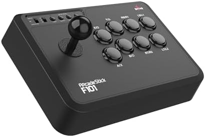 MAYFLASH Arcade Fighting Stick F101 for Switch/Switch 2, PC Windows, PS3, Android, NeoGeo mini, SEGA MEGA Drive mini, GENESIS mini