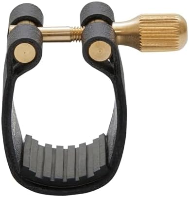 BG L12BG Standard Alto Saxophone Ligature with Rubber Support