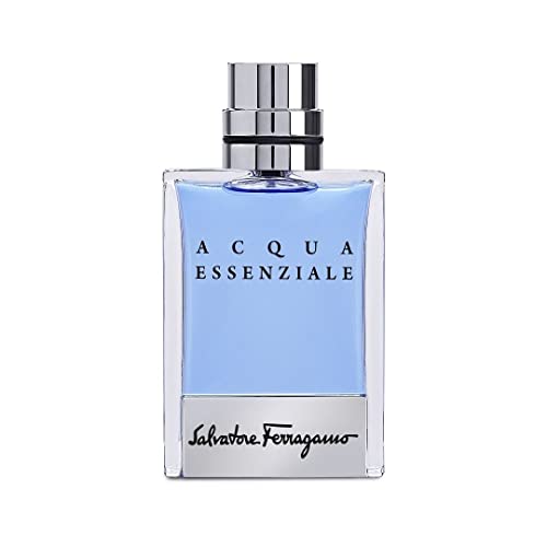 FERRAGAMO Acqua Essenziale Eau de Toilette Pour Homme, Cologne Spray for Men