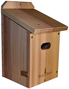 Swallow Birdhouse with Special Entrance Deters House Sparrows. Made in the USA!