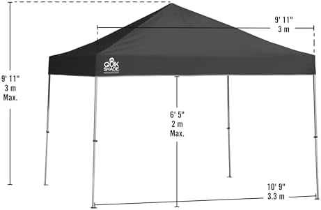 Quik Shade Weekender Elite 10 x 10 ft. Straight Leg Canopy, Green