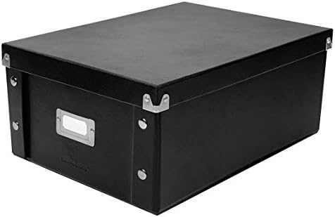 Snap-N-Store CD Storage Box - Pack of 1/2 - Durable Disc Holder with Lid to Store for Discs (1 Pack - Doublewide CD