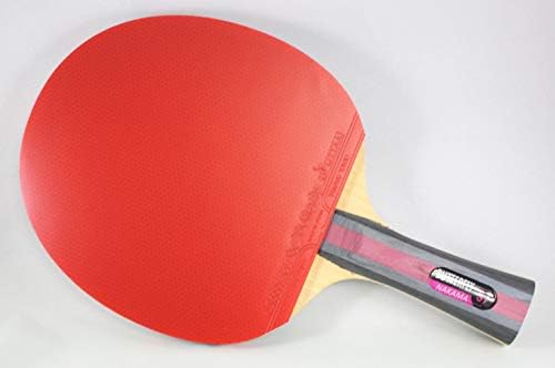 Butterfly Nakama S-7 Table Tennis Racket – Professional ITTF Approved Butterfly Ping Pong Paddle – Sapphira Table Tennis Rubber and Thick Sponge