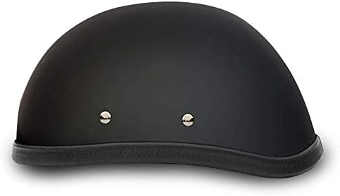 Daytona Helmets Eagle Headgear for Men - Novelty Half Helmet with Breathable Liner - Retro Skull Cap Helmet with Head Wrap