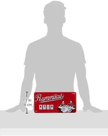 Pressman Rummikub Game in Retro Tin, Red