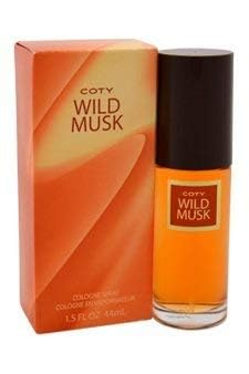 Coty Wild Musk For Women. Cologne Spray 1.5-Ounces