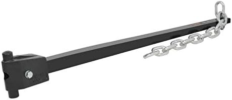 CURT 17333 Short Trunnion Bar Weight Distribution Hitch, Up to 15,000 lbs., 2-Inch Shank