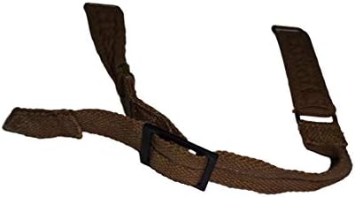 Warreplica WWII British Army Brodie Helmet Chin Doughboy Chin Strap – Lot of 2 Reproduction for Collectors, Historical Display, Reenactment