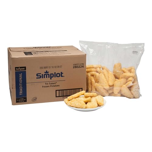 Simplot Triangular Taters, 5 Pound -- 6 per case.