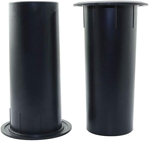 MEETOOT 2pcs Speaker Pilot Hole Outlet 50x120mm Speaker Cabinet Port Tube for Speaker Cabinet, Portable Speaker, Home Speaker or Car Speaker