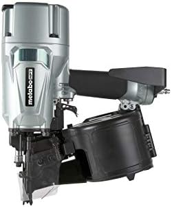 Metabo HPT Coil Framing Nailer | Pro Preferred Brand of Pneumatic Nailers | 15 Degree Magazine | Accepts 2-Inch up to 3-1/4-Inch Nails | Ideal for