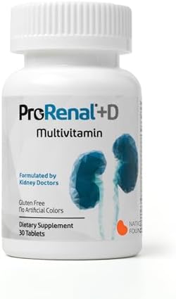 Nephroceuticals ProRenal+D Kidney Multivitamins 30-Day Supply