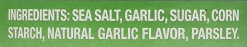 Morton Garlic Sea Salt, Seasoning Blend, 8.5 oz, 1 Pack | with ground garlic and parsley, no MSG, multi-pack shaker for spice rack, grilling seasoning
