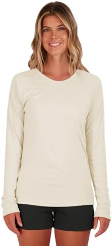 Vapor Apparel Women’s UPF 50+ UV Sun Protection Long Sleeve Performance Regular Fit T-Shirt for Sports and Outdoor