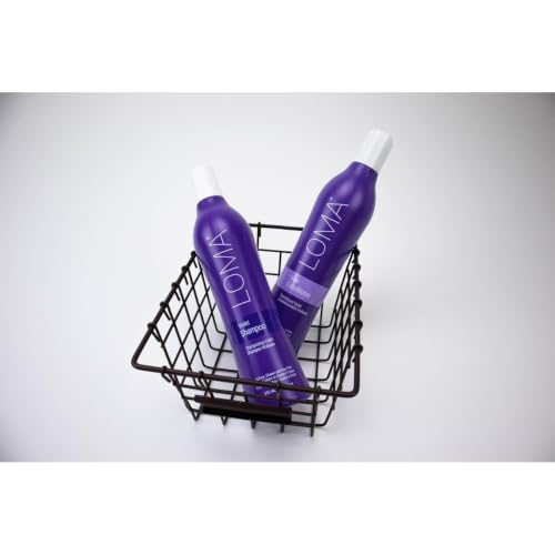 Loma Hair Care Violet Shampoo, Vanilla Bean/Blood Orange, 12 Fl Oz