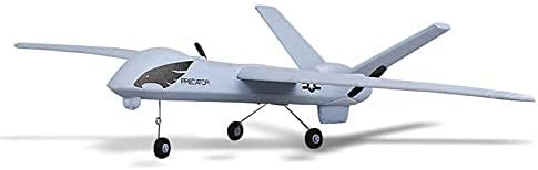 RC Plane Remote Control Airplane - 2.4Ghz 2 Channels DIY RC Predator Aircraft with 3-Axis Gyro for Beginner RC Plane with 2 Batteries, Wingspan 660mm
