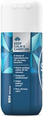 OLLY Ultra Strength Stress Softgels, Stress and Mood Support* - 60 Count