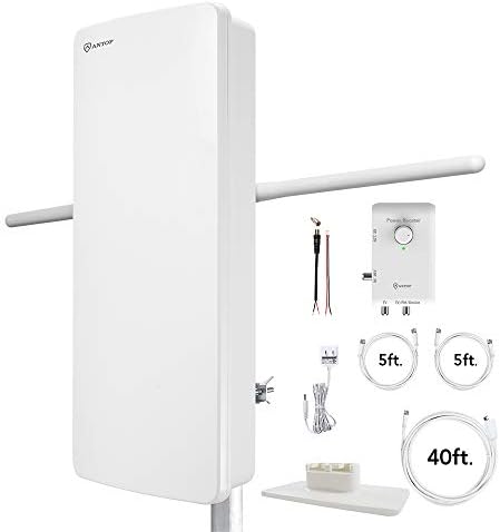 ANTOP Antenna HD Smart Panel AT-800SBS HDTV＆FM Amplified Antenna