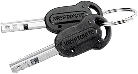 Kryptonite Motorcycle Alarm Disc Lock, 120dB Anti-Theft Brake Pin Lock