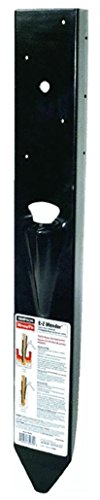 6 Pack Simpson Strong Tie FPBM44E E-Z Mender 4x4 Post Repair Bracket with Black Finish (3 Pair)