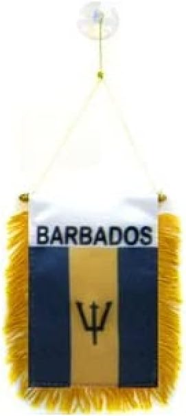 AZ FLAG Nicaragua Pennant 4x6 in 100D Polyester Suction Cup | Outdoor use Nicaraguan 15x10 cm triangular pennant stitched edges and reinforced finish