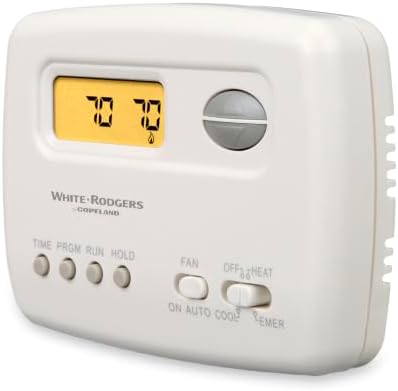 White-Rodgers 70 Series 5-2 Day Digital Programmable Thermostat, 1F72-151