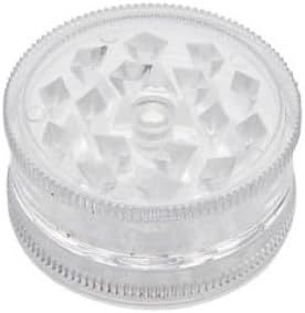Kitchen Spice Grinder Acrylic 2pc with Magnet Clear Color